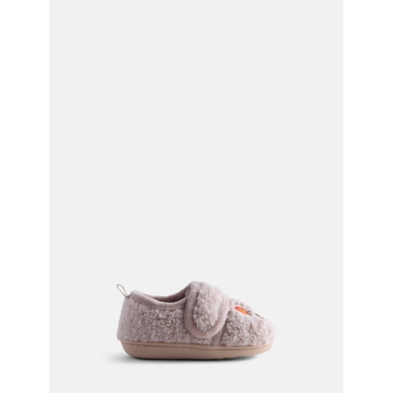 Wonder Nation Baby Boys Embroidered Woods Slippers