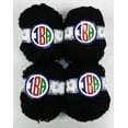 thumbnail image 1 of IBA Indianbeautifulart 2-ply Knitting Woolen Yarn Warm Soft & Lightweight Weaving Crochet Thread Hand Spinning Fiber Wool Yarn Pack of 4 (50g each) Black, 1 of 5