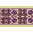 thumbnail image 1 of IBA Indianbeautifulart Beige Floral & Tiles Moroccan Printed Ribbon&nbsp;Trim&nbsp;9 Yards Velvet Fabric Laces For Crafts Sewing Accessories 4 Inches, 1 of 2