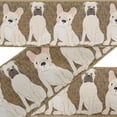 thumbnail image 1 of IBA Indianbeautifulart Brown Bull & Bullmastift Dog Ribbon&nbsp;Trim&nbsp;Tape Fabric Laces For Crafts Printed Dupion&nbsp;Trim&nbsp;By 9 Yard Sewing Accessories 2 Inches, 1 of 1