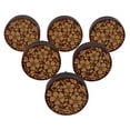 thumbnail image 1 of IBA Indianbeautifulart Brown Engraved Knobs Furniture Knobs Cabinet Drawer Pull Pack 10, 1 of 3