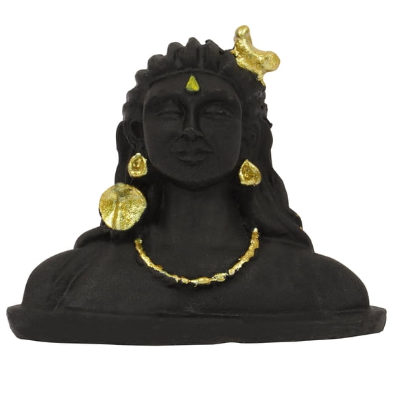 IBA Indianbeautifulart God Spiritual Figurine Adiyogi Auspicious Hindu God Living Room Home Décor Religious For Car Dashboard-DS