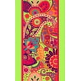 thumbnail image 1 of IBA Indianbeautifulart Green Stripe & Paisley Ribbon&nbsp;Trim&nbsp;Tape Fabric Laces For Crafts Printed Velvet&nbsp;Trim&nbsp;9 Yards Sewing Accessories 3 Inches, 1 of 2