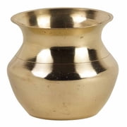 IBA Indianbeautifulart Handmade Brass Kalash Indian Hindu Puja Lota For Festivals