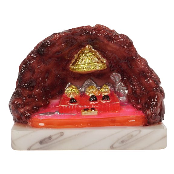 IBA Indianbeautifulart Indian Goddess Spiritual Figurine Maa Vaishno Devi Auspicious Hindu God Living Room Home Décor Religious For Car Dashboard-9N