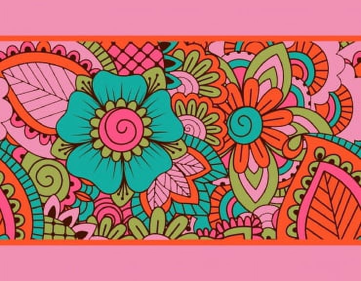 Black Floral Paisley Velvet Trim Fabric - 9 Yards X 3 Inches Sewing Lace