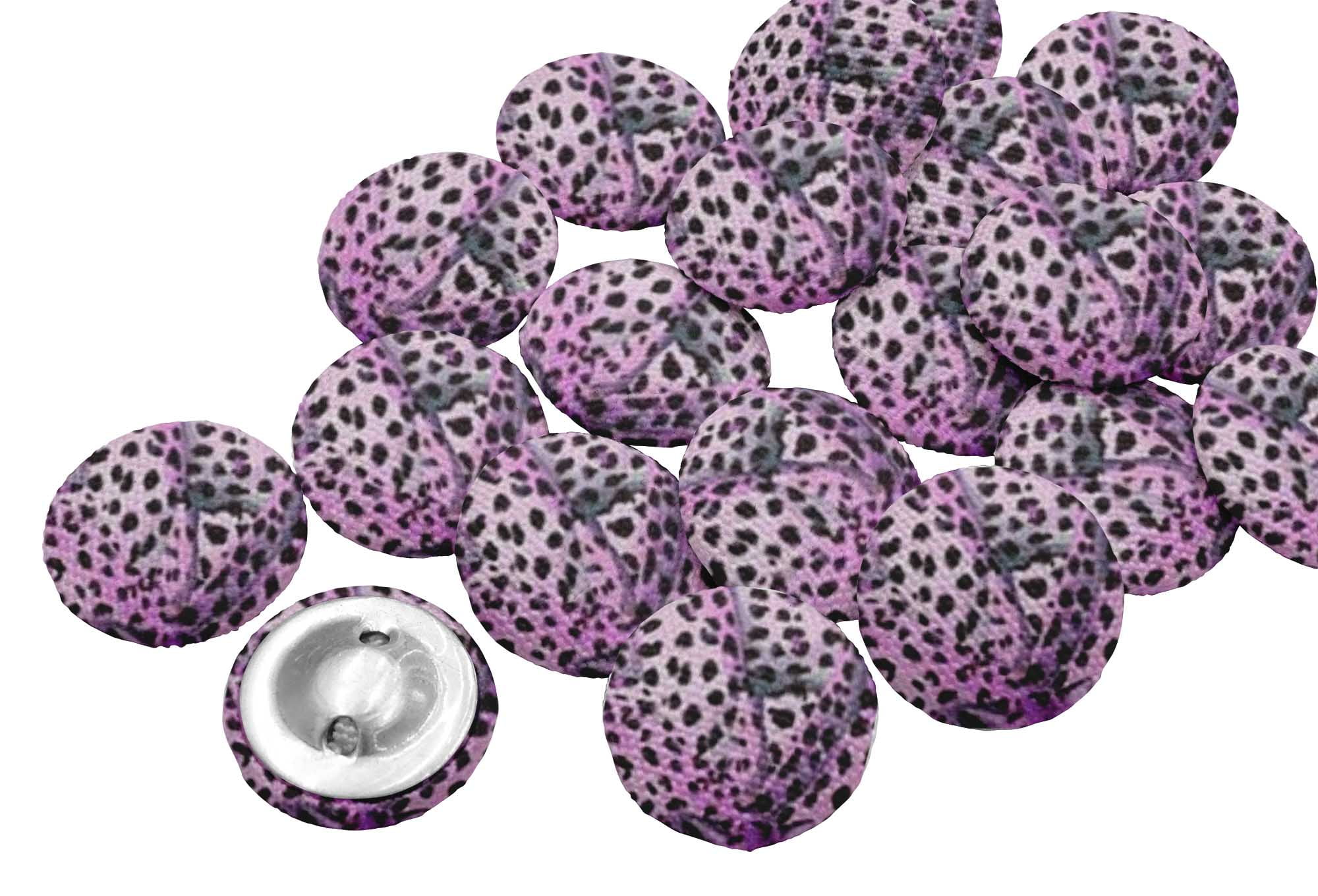 IBA Indianbeautifulart Purple 1 Inch Buttons For Sewing Fancy Buttons ...