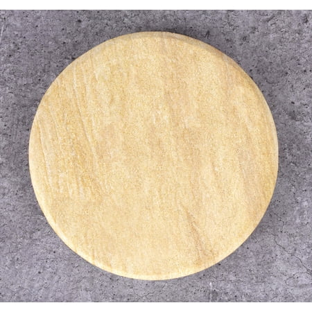 IBA Indianbeautifulart Sandalwood Pata Board/Chandan Pata 4.1 Inches Wellness Sandalwood Rubbing Stone Chandan Rubbing Stone (Stick Not Included)