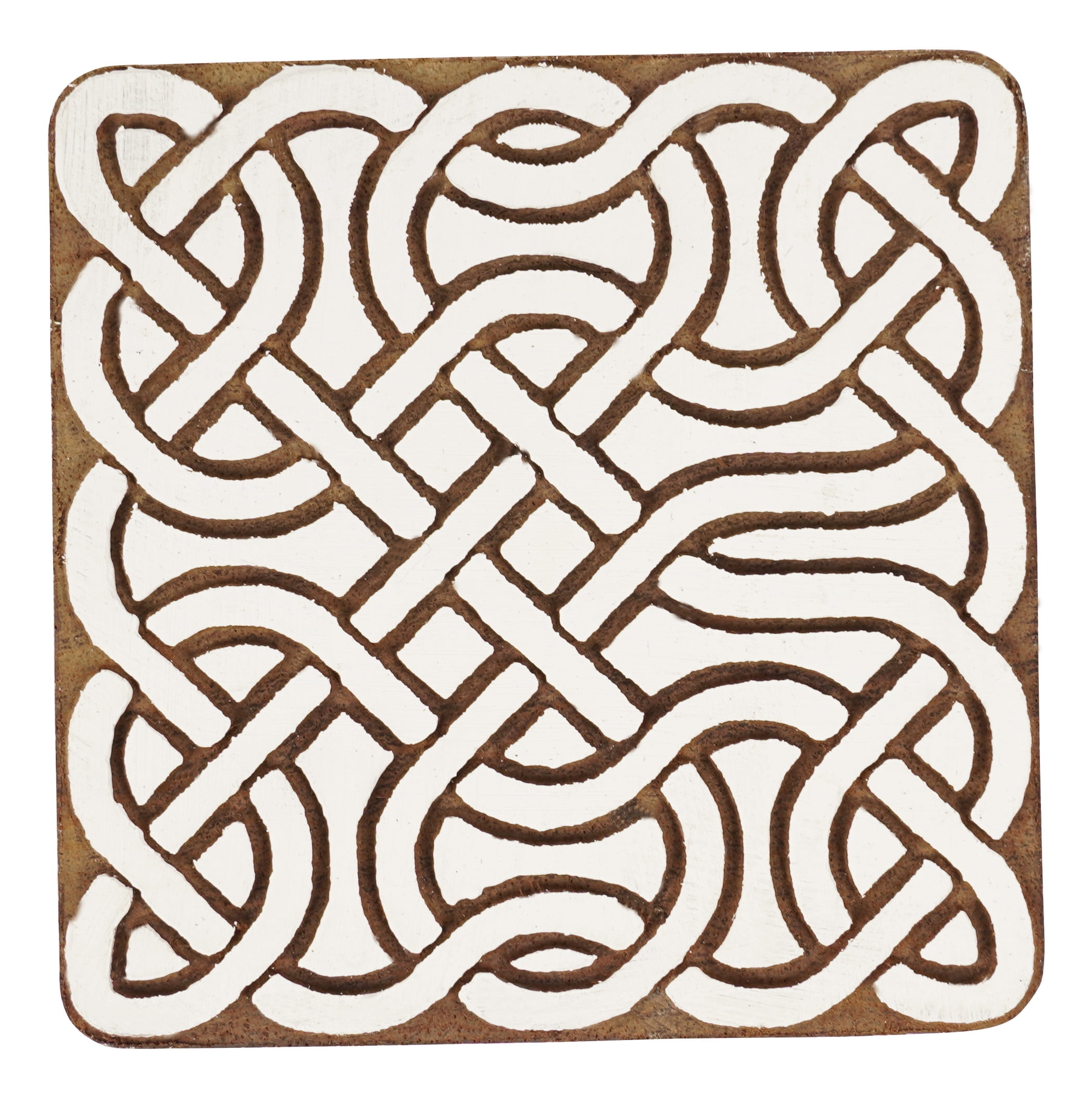 IBA Indianbeautifulart Textile Printing Block Celtic Design Hand Carved ...