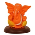 thumbnail image 1 of IBA Indianbeautifulart&nbsp;Lord Ganesha&nbsp;Murti Religious Hindu God Figurine&nbsp;Elephant&nbsp;God&nbsp;For Car Dashboard Auspicious Hindu God Idol For Home/ Office/ Temple-R7, 1 of 8