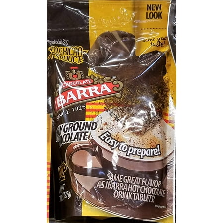 IBARRA MEXICAN CHOCOLATE POWDER HOT COCOA MIX RESEALABLE BAG 11.5 OZ
