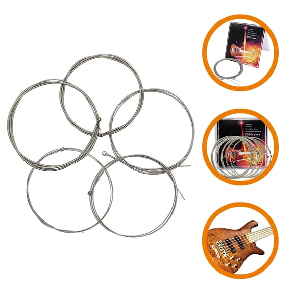 IBASETOY 1 Pack String Electric Bass Replacement String For Enhanced Sound Quality Bass Accessory