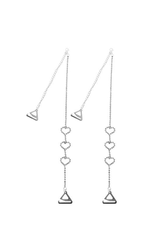 1 Pair Back Bras with Copper Bra Strap for Dresses Stylish and Suitable for Women's