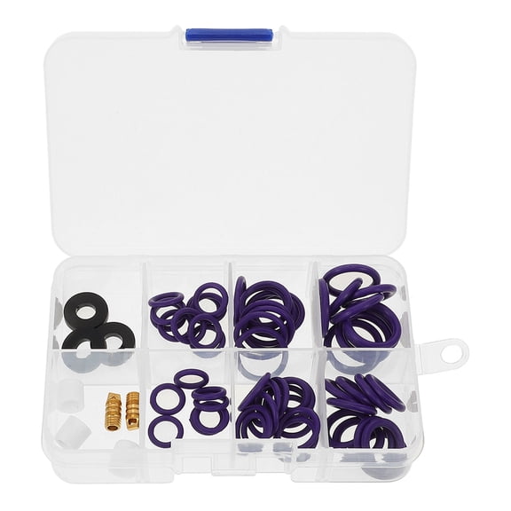 IBASETOY 1Set Multi Color Rubber O Rings Kit for Automotive Air Conditioning Systems