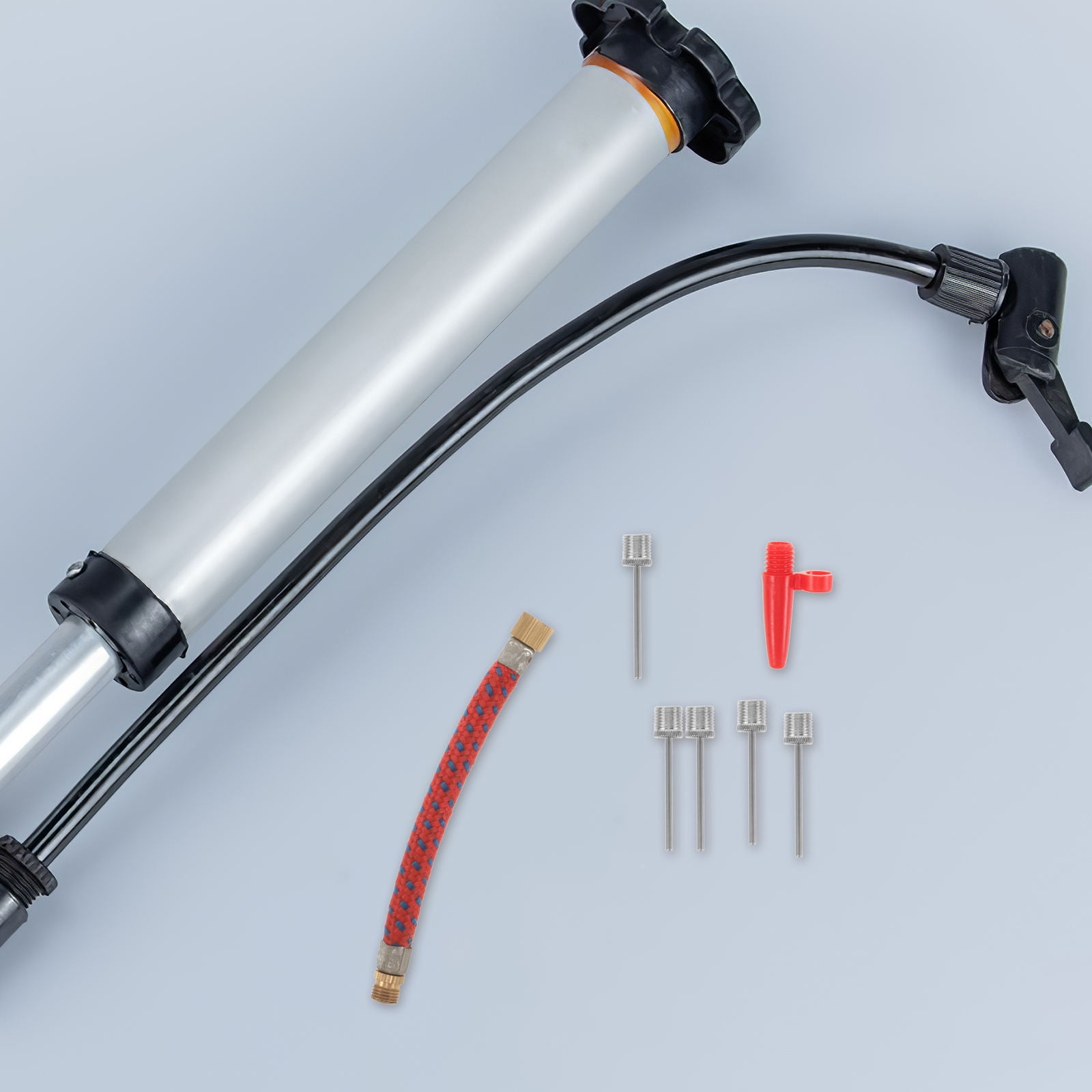 Aiguille Adaptateur Pour Pompe à Pied – Noire, Universelle Pour Gonfler Ballons Et Chambres à Air