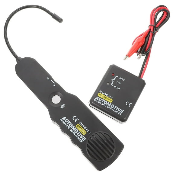 IBASETOY 1Set Car Wire Tracer Finder Circuit Wire Tester Black Easy to Use Automotive Tool
