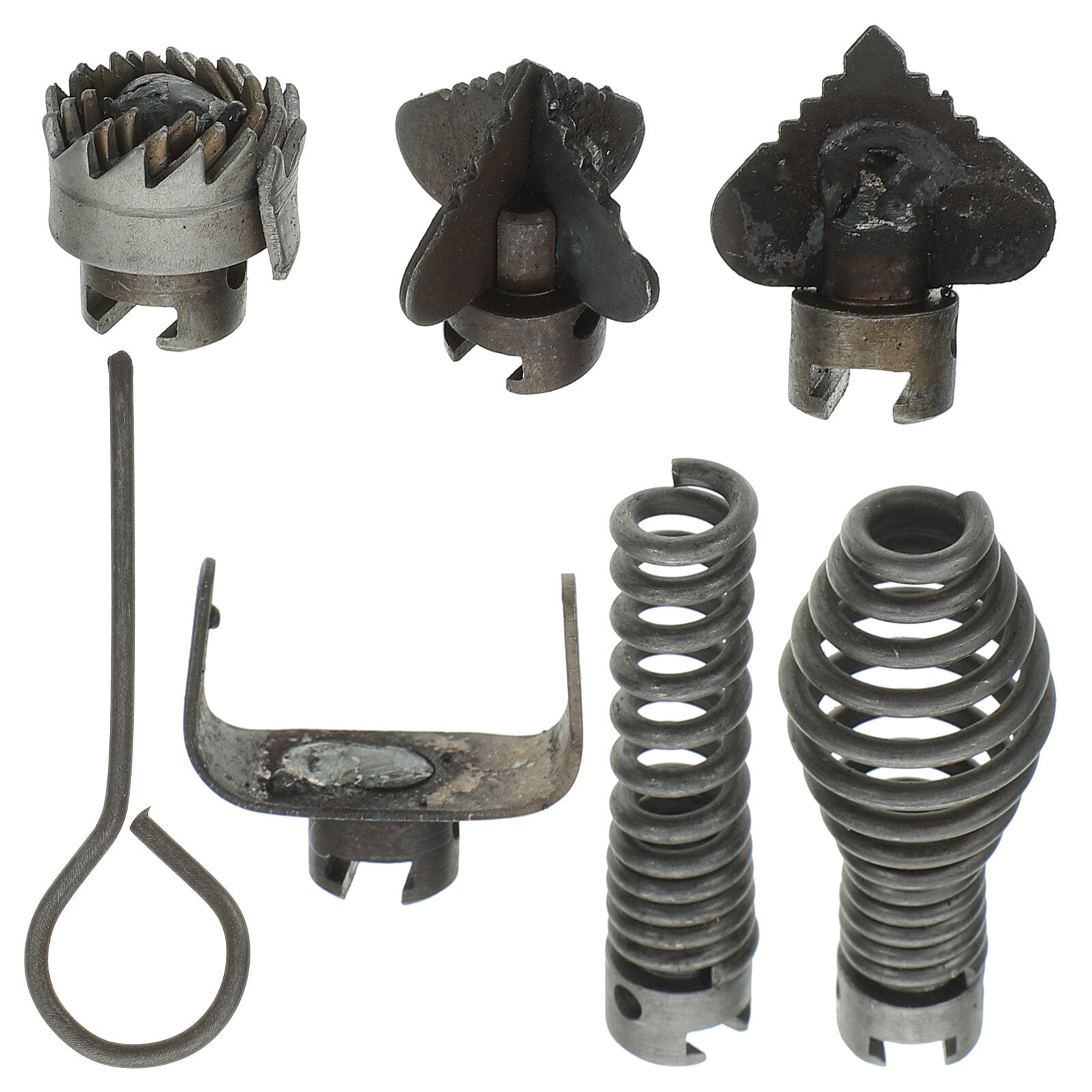 IBASETOY 1 Set Drain Cleaning Tools Steel Combination Cutter Head for Household Plumbing