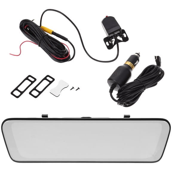 IBASETOY  Car Dash Camera, 1080P Front and Rear, G-or, Loop Recording, Durable ABS, 1Set