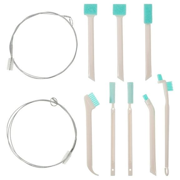 IBASETOY 1Set Ice Maker Cleaning Brush Set Versatile Plastic Tool for Refrigerators and Ice Makers