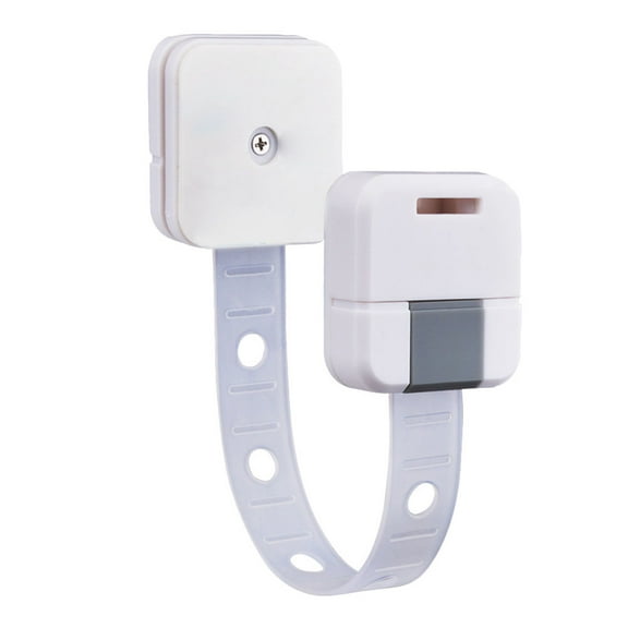 IBASETOY 1 Set Safety Strap Locks Cabinet Locks for Doors Durable Easy Installation Essential for Home Safety