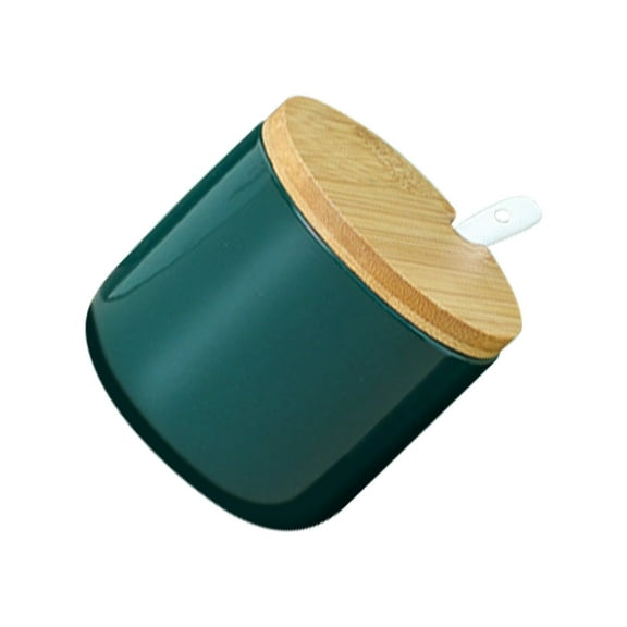 IBASETOY 1 Set Scandinavian Style Ceramic Spice Pot Green for Catering Services
