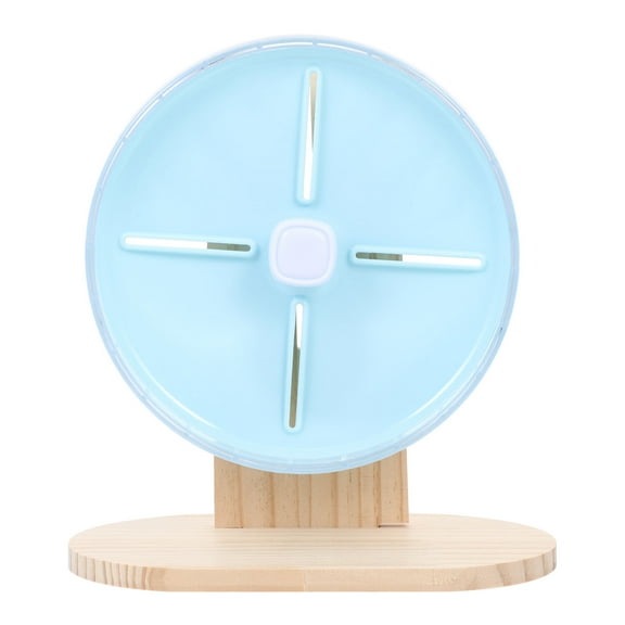 IBASETOY Rat Wheel for Cage Hamster Exercise Wheel Sky-Blue Plastic 1 Set