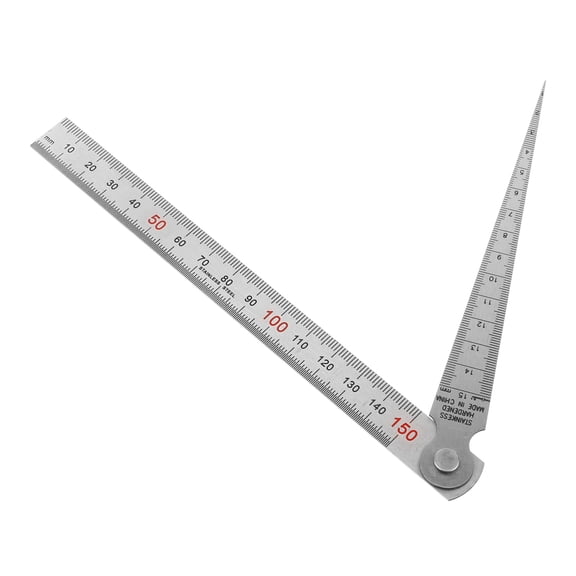 IBASETOY 1 Set Stainless Steel Thickness Measuring Tools with Flat Design for Carpentry and Automobile Maintenance