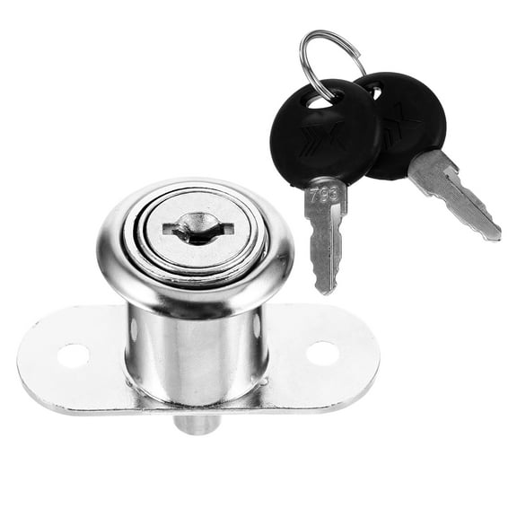 IBASETOY 1 Set of Desk Drawer Lock Security Lock Zinc Alloy for Adults