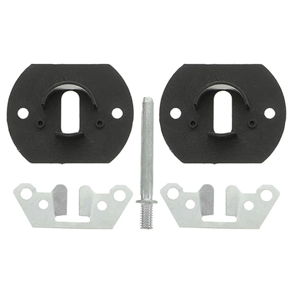 IBASETOY 1Set Black Sectional Couch Clips Pe and Iron Snap Sofa Connector with Teeth for Easy Installation