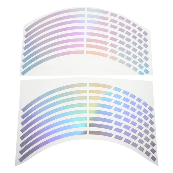IBASETOY Car Rim Stickers Reflective Glow in The Dark Durable Material for Vehicle Decoration