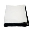 thumbnail image 1 of IBASETOY White Polyester Indoor Projector Screen Foldable with Metal Buckles for Home Theater, 1 of 8