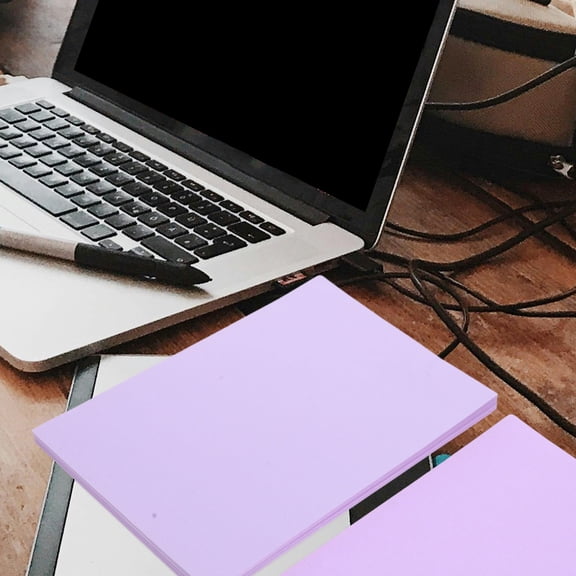 IBASETOY 100pcs Copy Paper Wood Pulp Paper Lavender for Professional Users Crafting