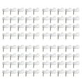 thumbnail image 1 of IBASETOY 100pcs Rtype Cable Clip Plastic Wire Holder for General Users Indoor, 1 of 7