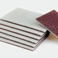 thumbnail image 1 of IBASETOY 10Pcs Sponge Eraser for Kitchen and Home Use Strong Decontamination Brown Sponge, 1 of 8