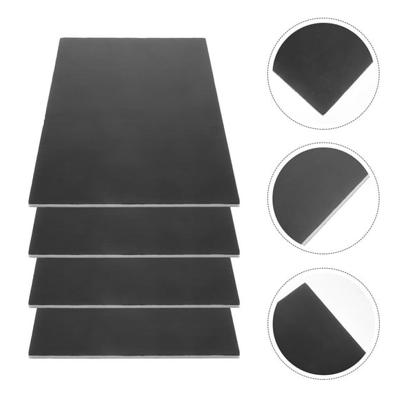 IBASETOY Colored Poster Board Foam Poster Board Black for Artists in Model Making 10pcs