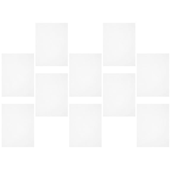 IBASETOY 10pcs Shredder Sheets Packet For Smooth Operation Oil Paper For Gear Cleaning Extend Shredder Jams Easy To Use