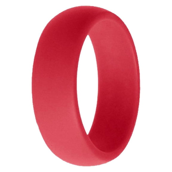 IBASETOY 10pcs Silicone Rings Couples Matching Rings Assorted Color for Physical Activities