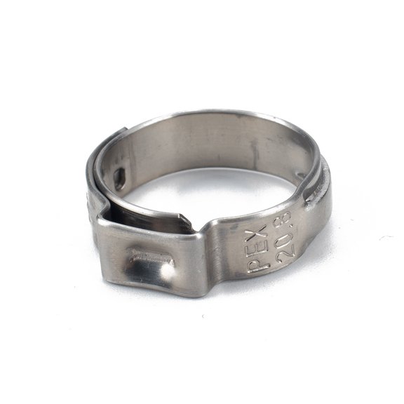 IBASETOY  Drive Hose Clamp Plated Silver Heavy Duty for Home Automotive Use 10Pcs