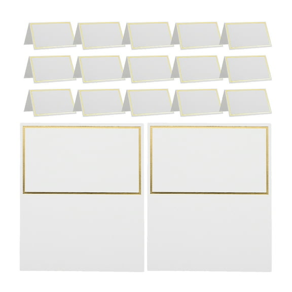 IBASETOY 120Pcs Wedding Seating Place Cards Paper Guest Guidance for Couples Events