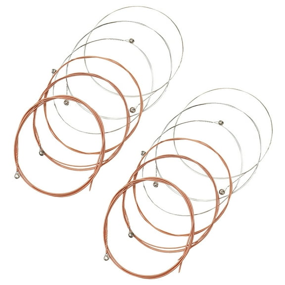 IBASETOY 12Pcs Guitar Accessories Metal Folk Replacement Clear Sound Assorted Color for Balalaika