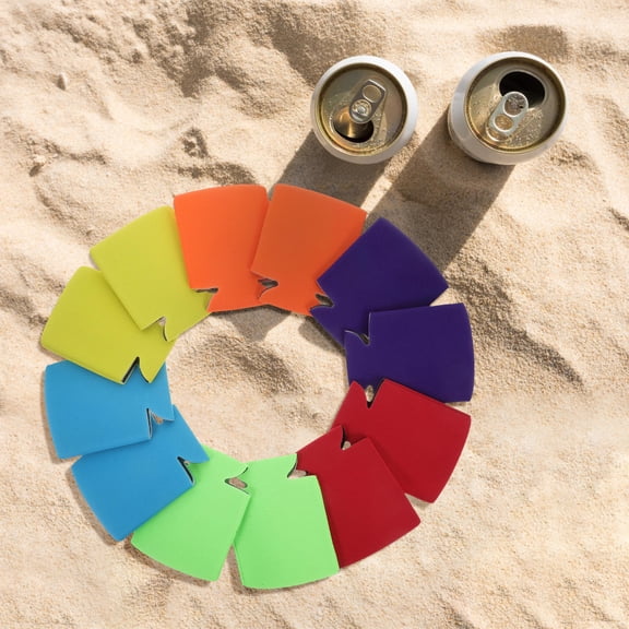 IBASETOY 12Pcs Thermal Insulated Bottle Sleeve Multifunctional Water Bottle Covers with Practical Design