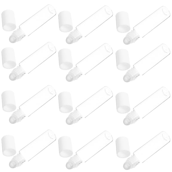 IBASETOY  Glass Roller Bottles for Oils and Perfumes Leakproof and Easy to Fill