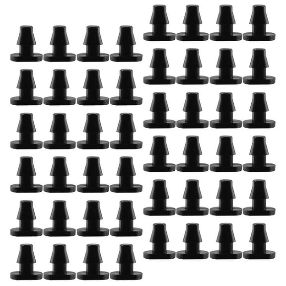 IBASETOY 150Pcs Drip Watering System Plastic End Plugs Durable Irrigation Tube Closure for Garden Use