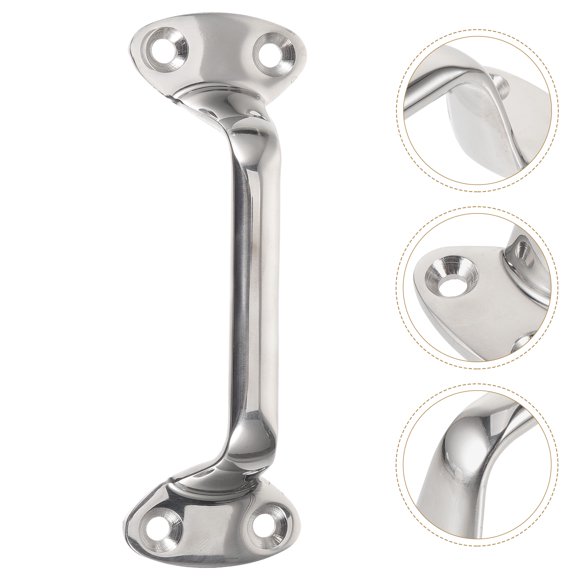 IBASETOY Metal Boat Handle Stainless Steel Marine Door Grab Bar for Kayak Canoe Replacement Use
