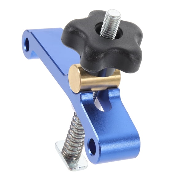 IBASETOY 1Pack Woodworking Desktop Hold Down Clamp Aluminum Alloy Positioning Clamp