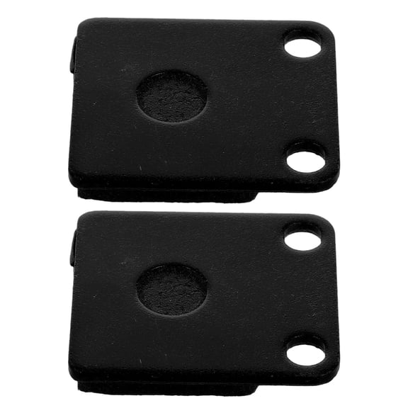 IBASETOY 1Pair Motorcycle Brake Pads Black Color for Quick Stop and Enhanced Safety and Control