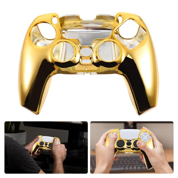 IBASETOY 1Pc Electroplated Gamepad Protective Cover With Durable Abs Material