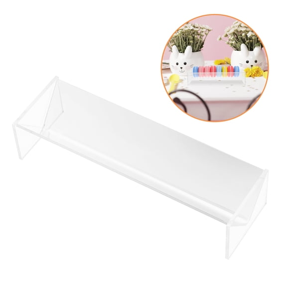 IBASETOY Clear Acrylic Macaron Display Case for Elegant Dessert Presentation