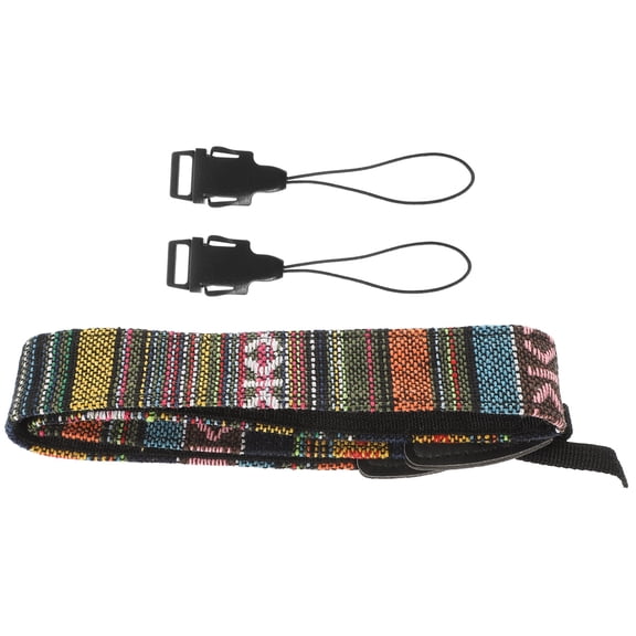 IBASETOY 1Pcs Adjustable Length Camera Strap Silk Scarf Style for Camera