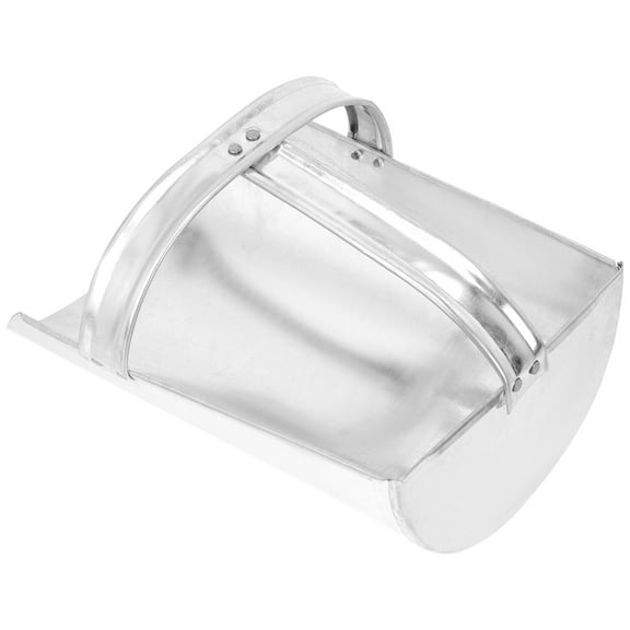 IBASETOY 1Pcs Clam Digging Tools Scoop for Farms with Silver Iron for Feeding